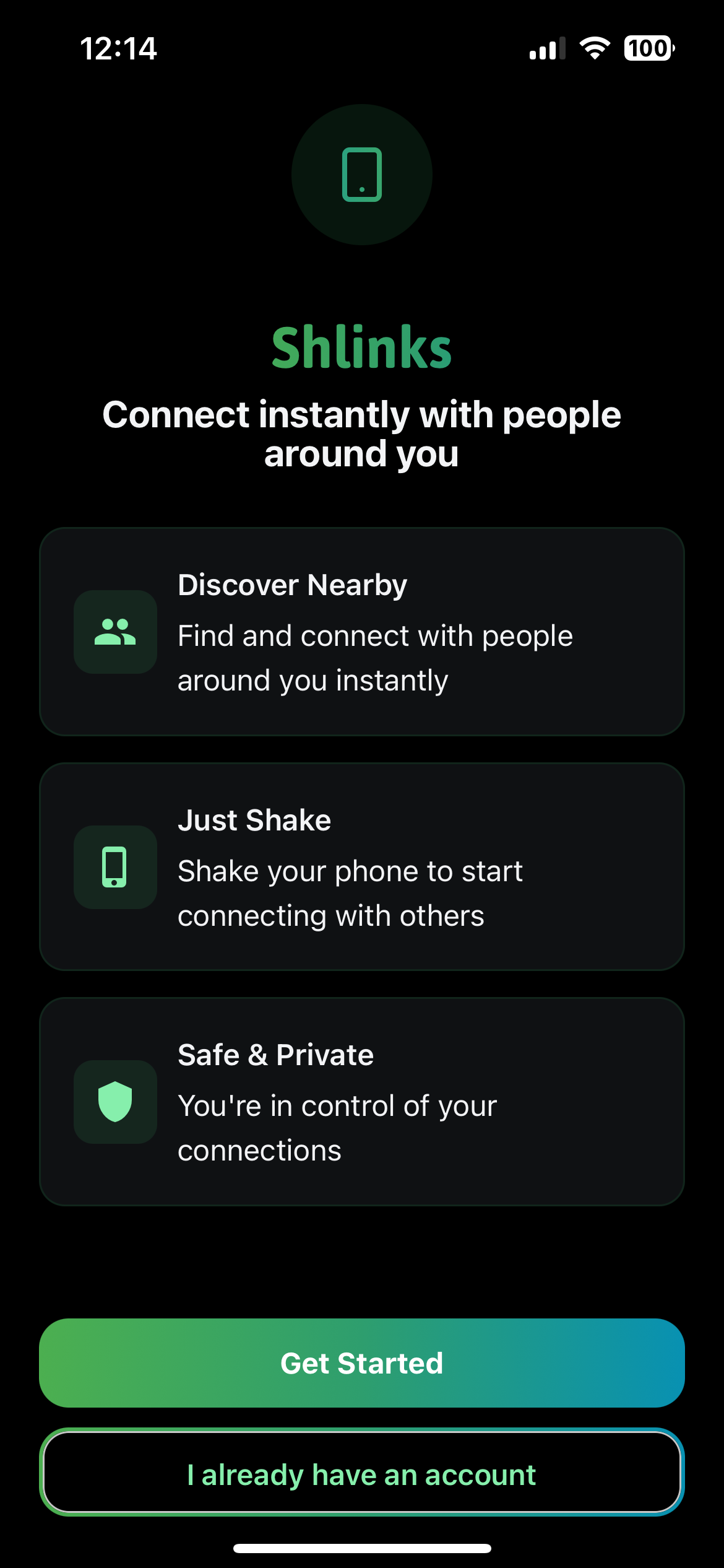Shlinks App Screenshot